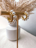 Wonderfully Made Pearl Hoops