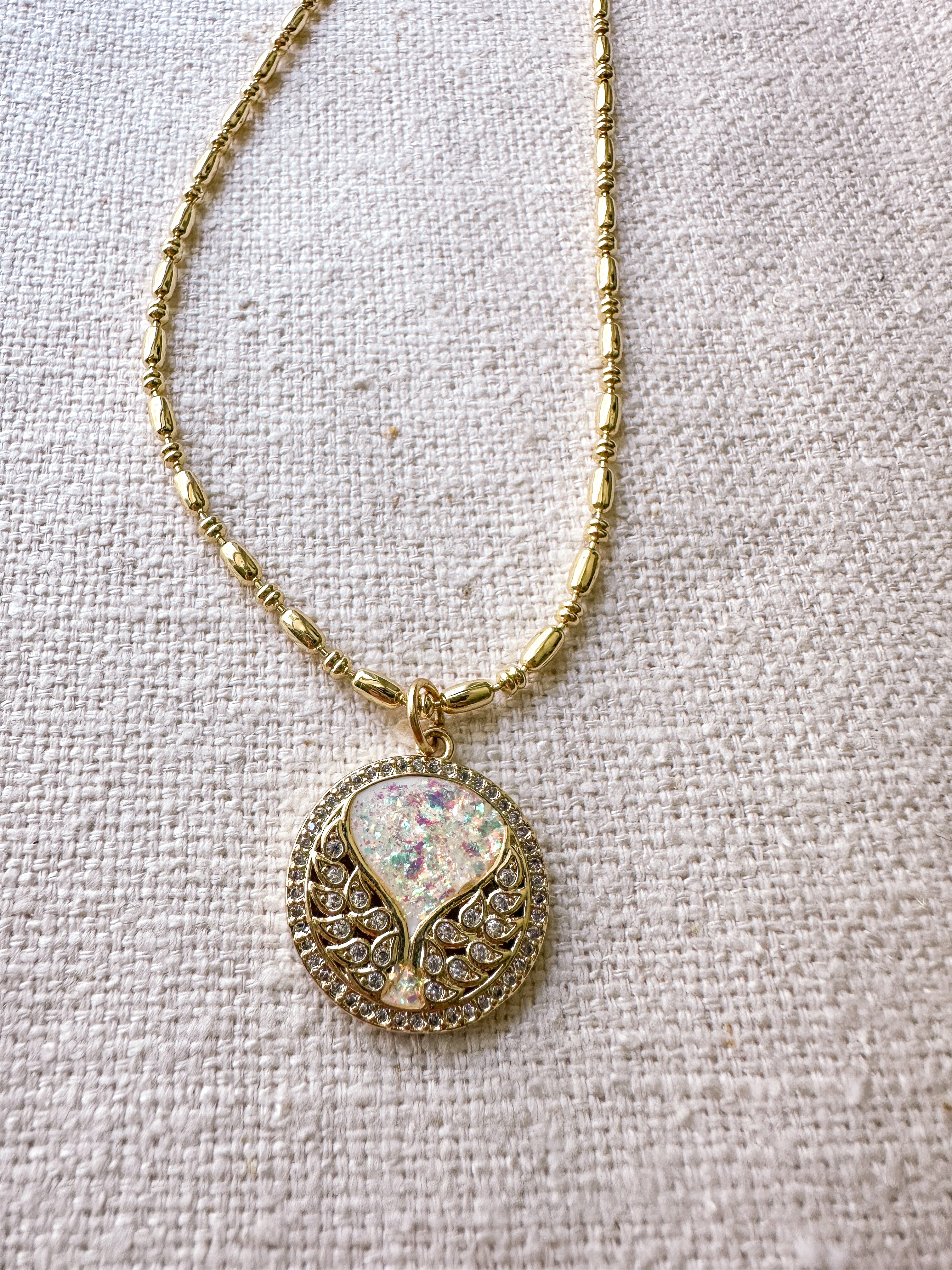Under His Wings Necklace