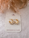 Wonderfully Made Pearl Hoops