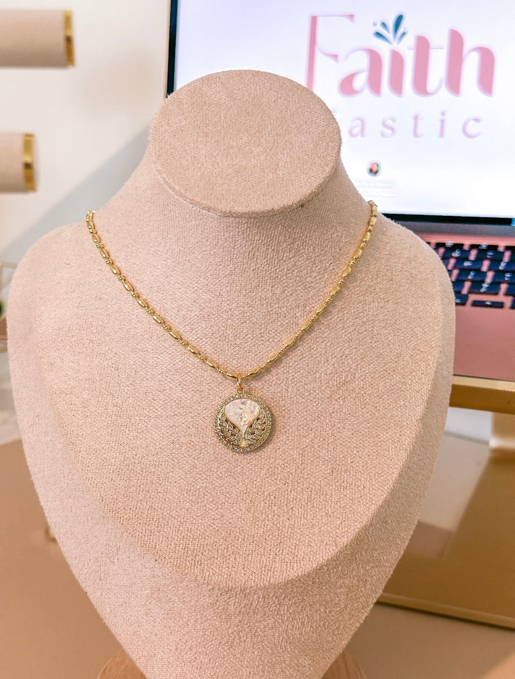 Under His Wings Necklace