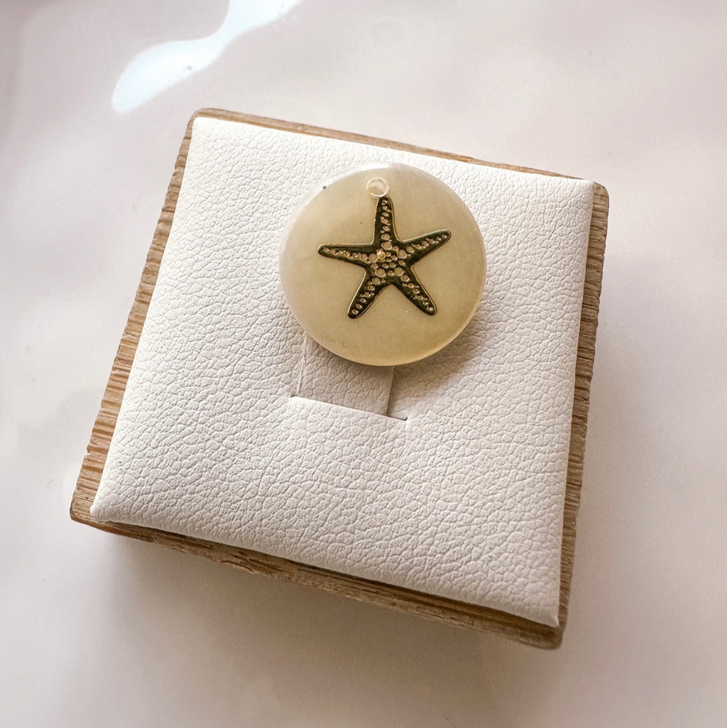 Grace in the Tide Starfish Coin Necklace